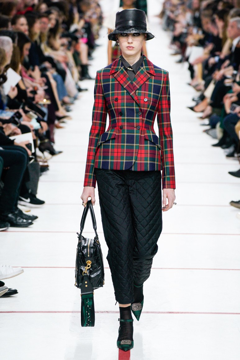 dior plaid