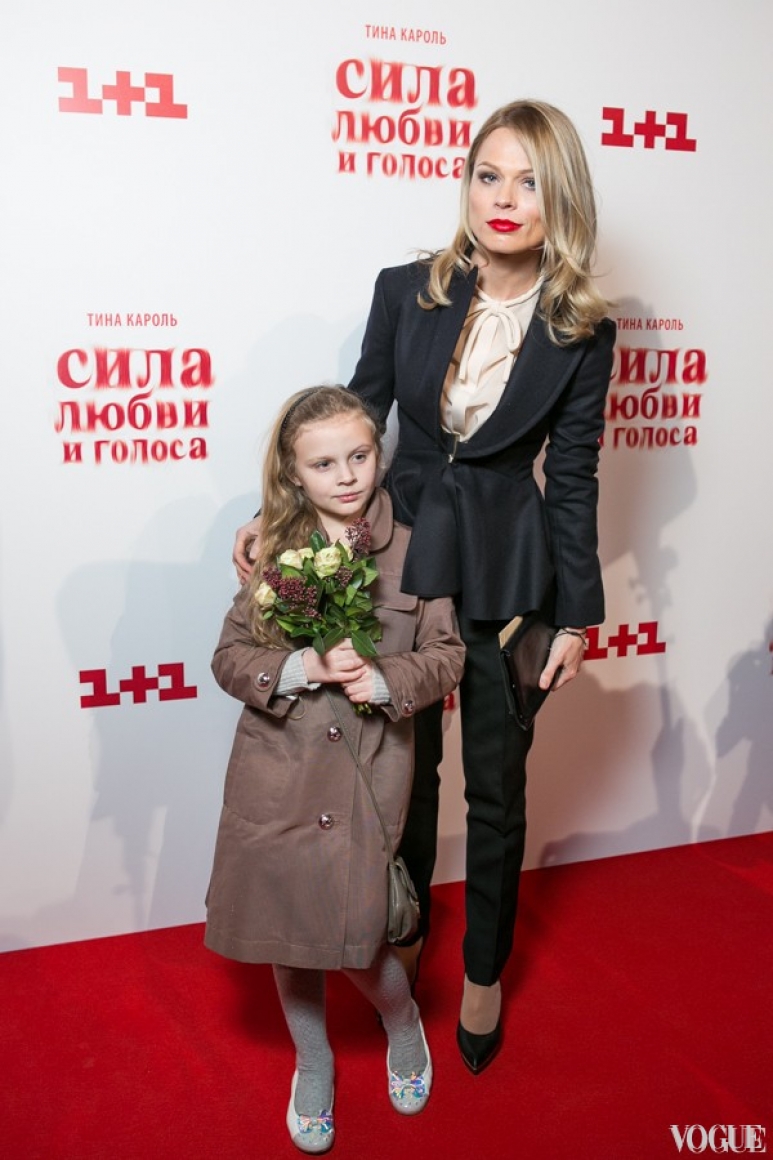Ольга Фреймут с дочерью Златой