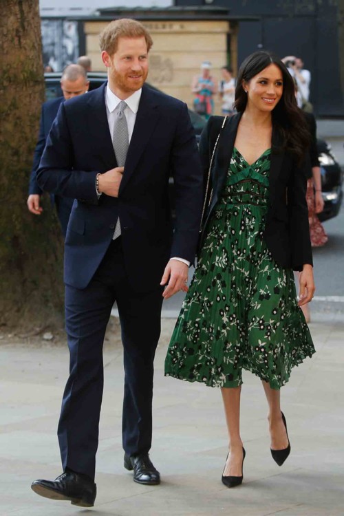 Принц Гарри и Меган Маркл история любви в фото Vogue