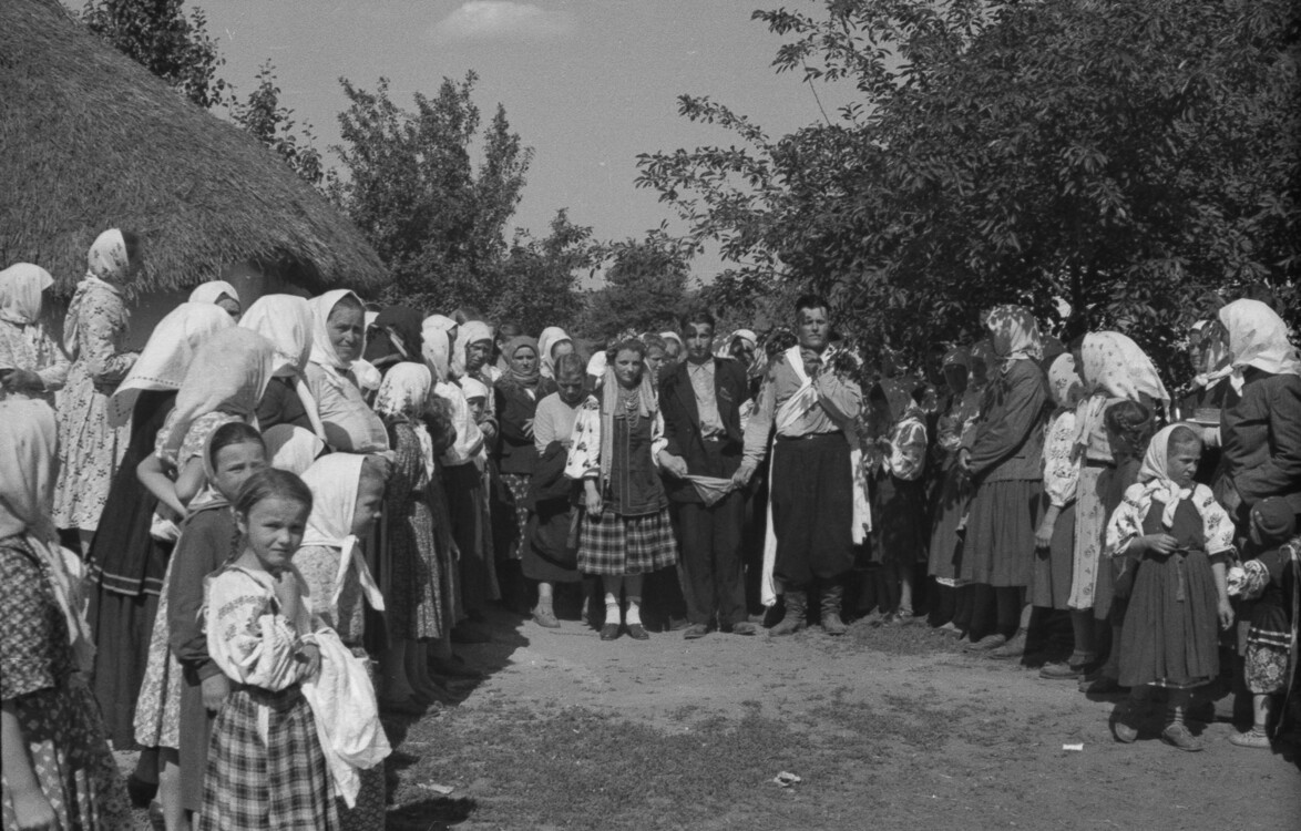 Українське весілля 50-х фото