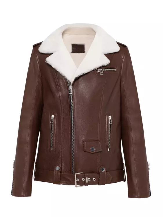 10 дубленок-авиаторов как у Ирины Шейк - «Новости ЦУМ»