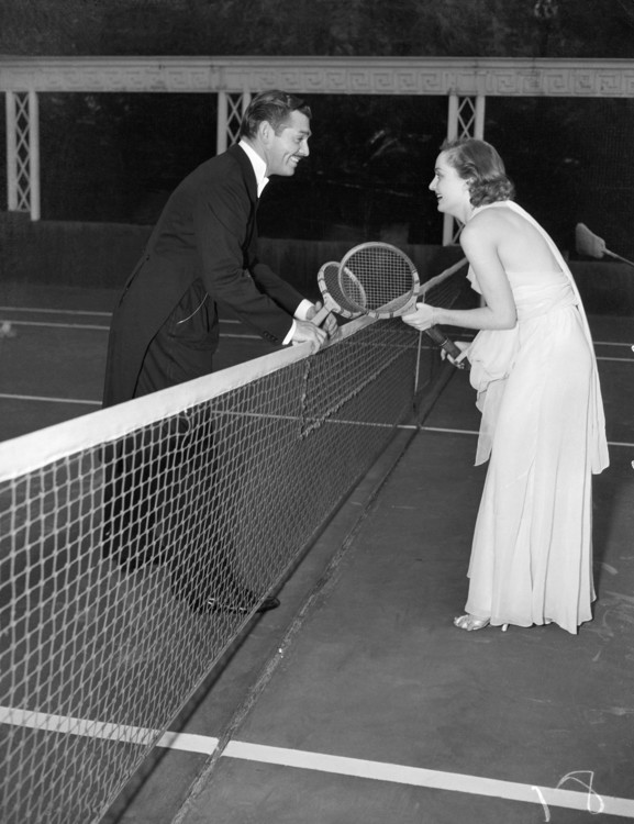 Кларк Гейбл и Кэрол Ломбард в Голливуде, 1935