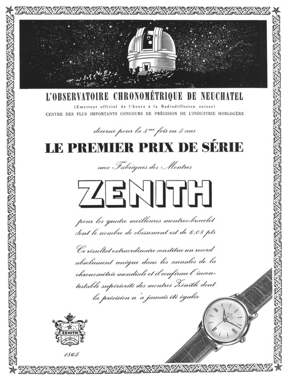 Архів Zenith, 1954 рік