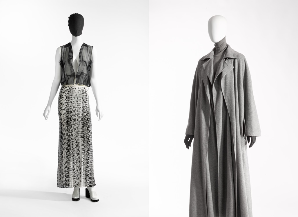 Maison Martin Margiela, весна-лето 1996, силуэт Trompe l’oeuil – Hermès, осень-зима 1999-2000, пальто, пуловер и перчатки из кашемира, фото Stany Dederen