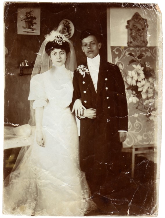 Як кияни вдягались на весілля 100 років тому фото