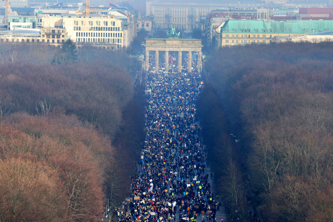 Берлін, Німеччина, 27 лютого 2022 року