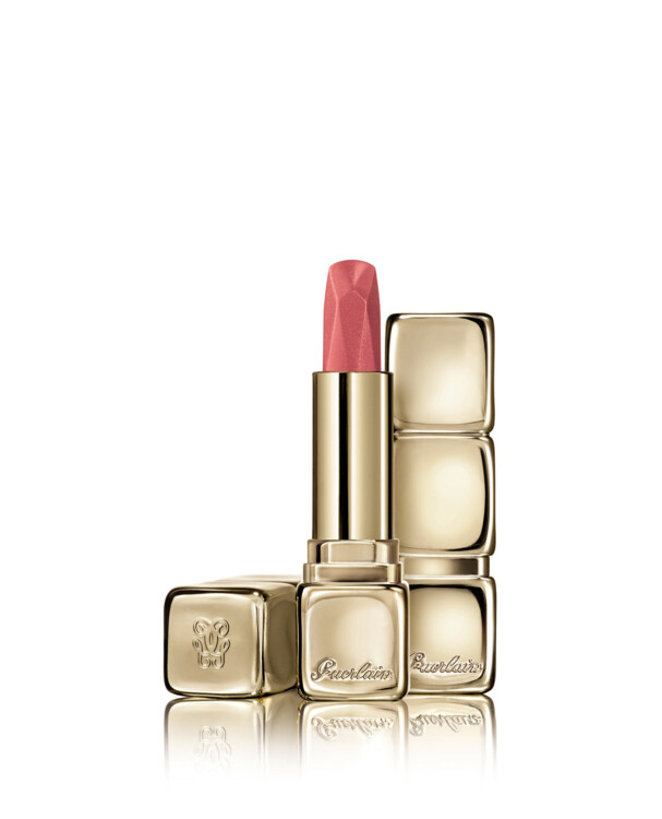 Помада KissKiss Diamond Lipstick з металевим покриттям №544 Peachy Glam, Guerlain, лімітований випуск
