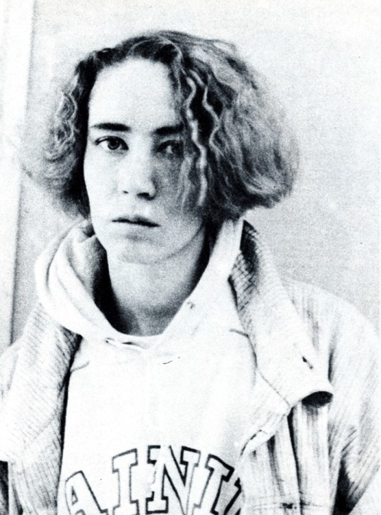 Портрет Валерии Трубиной из каталога "Вспышка/Спалах", начало 1990-х