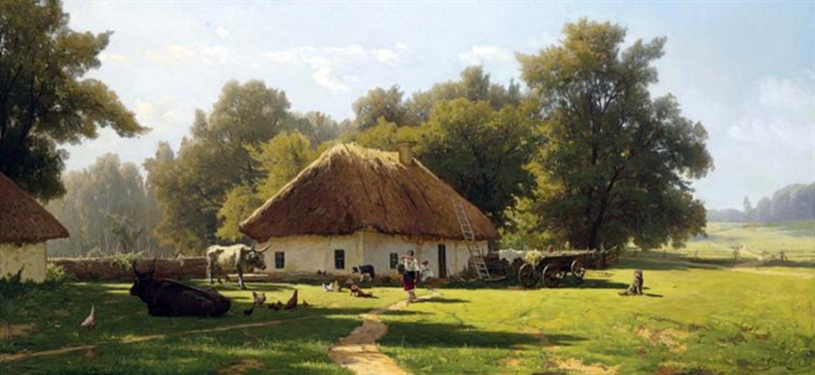 Володимир Орловський, "Літній день", 1892 рік