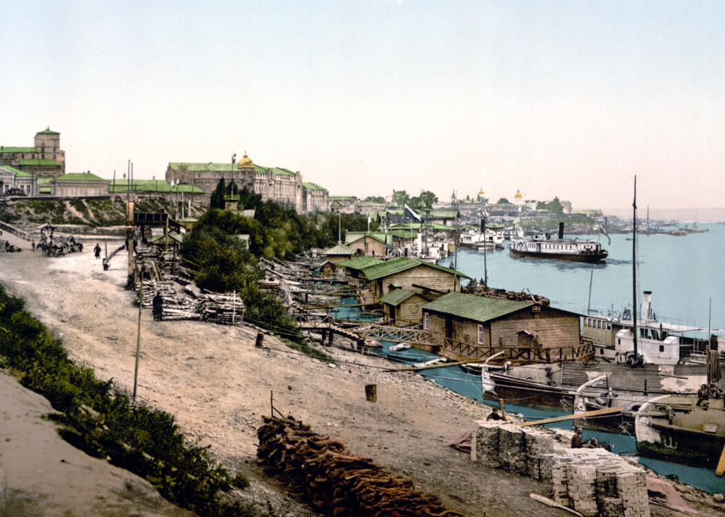 Вид на Дніпро, 1890-ті