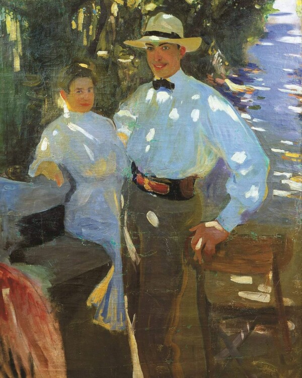 Олександр Мурашко, "Портрет Жоржа" (Сонячні плямі), 1904