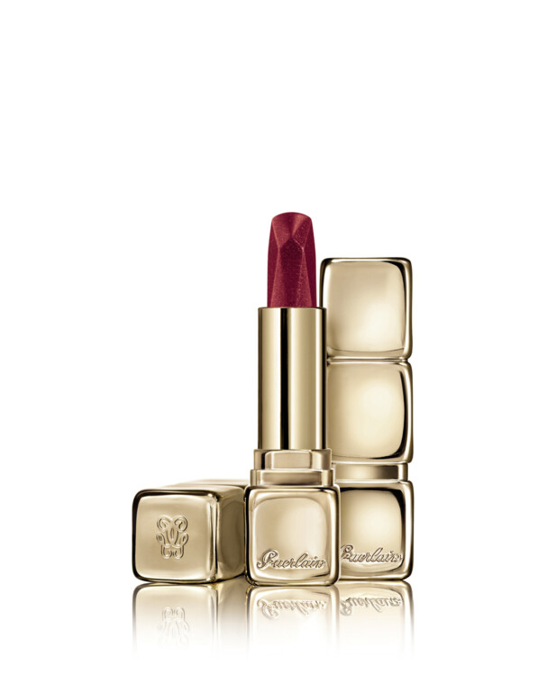 Помада KissKiss Diamond Lipstick з металевим покриттям №521 Red Jewel, Guerlain, лімітований випуск
