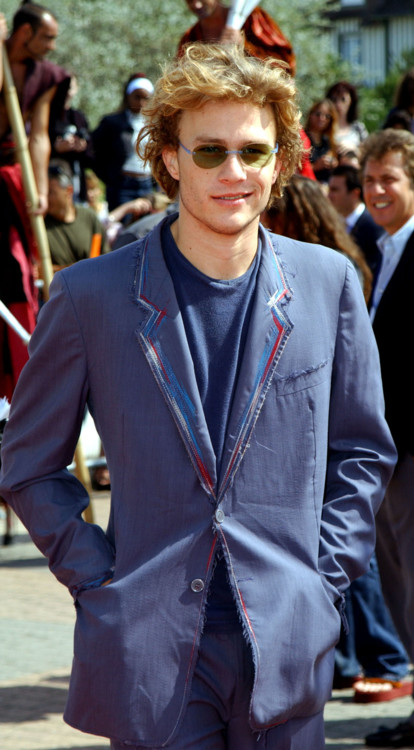 Хит Леджер на фестивале американского кино в Довиле, 1 сентября 2001