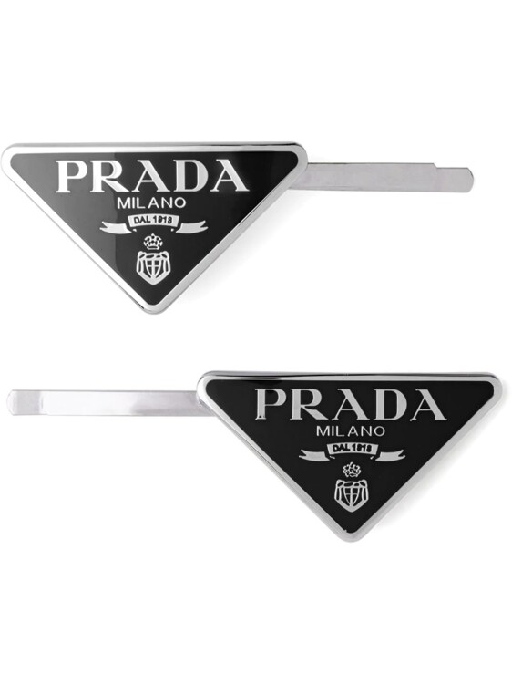 Заколки из металла, Prada