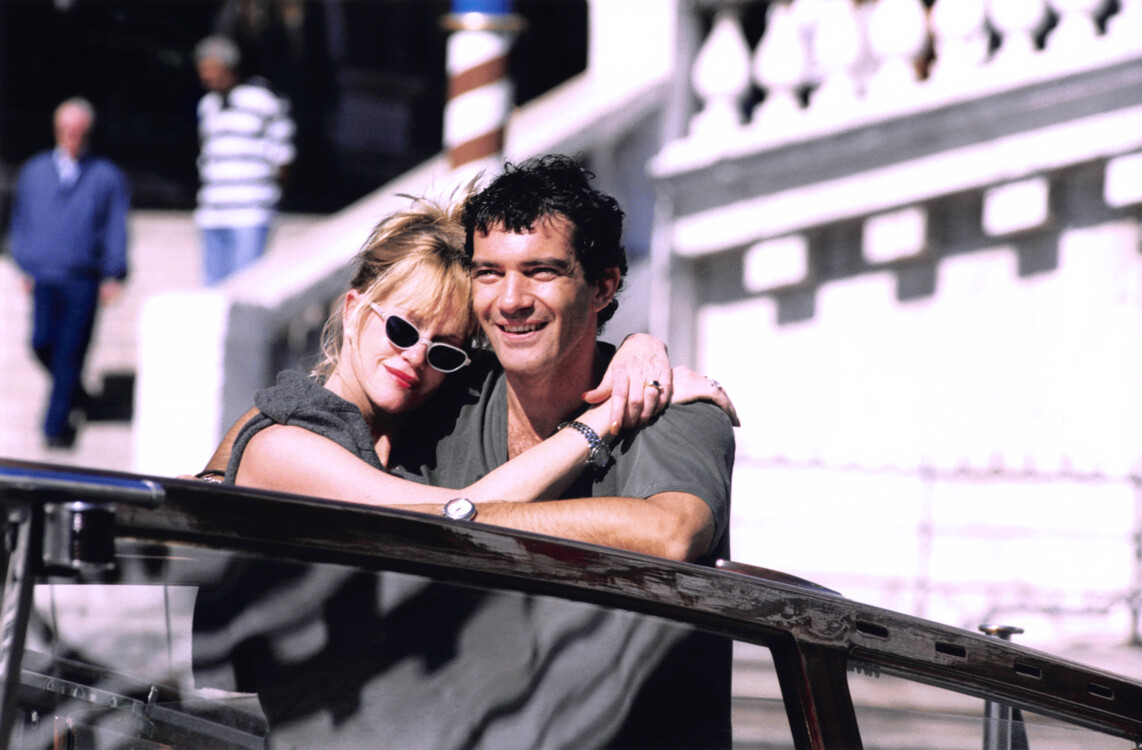 Антонио Бандерас и Мелани Гриффит в Венеции, 1999