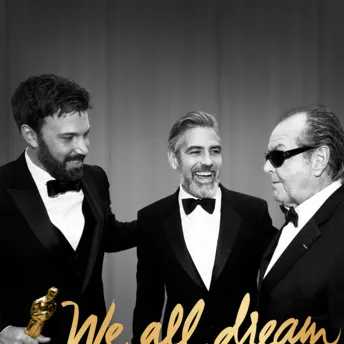 Голливудские актеры на постерах к церемонии "Оскар 2016"