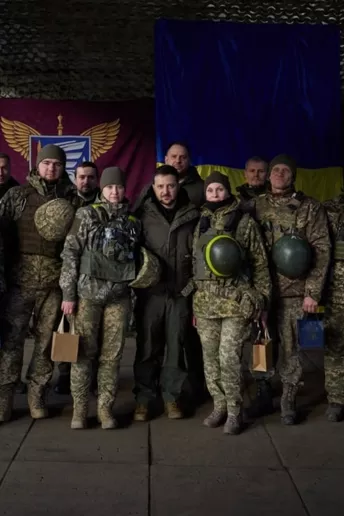 В День ЗСУ Президент Володимир Зеленський приїхав на Донбас