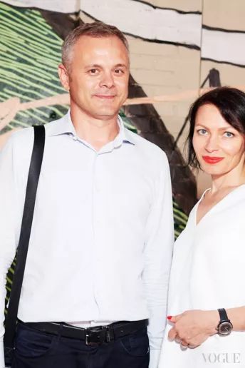 Лариса Лучка с мужем