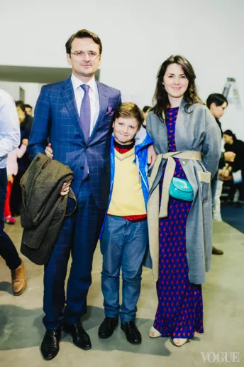 Дмитрий Кулеба с семьей