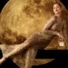 Марион Котийяр танцует на Луне в кутюрном платье Chanel