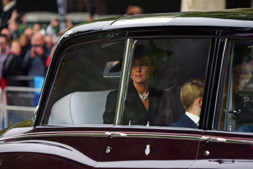 Кетрін, принцеса Уельська на похороні Єлизавети II 19 вересня 2022 року