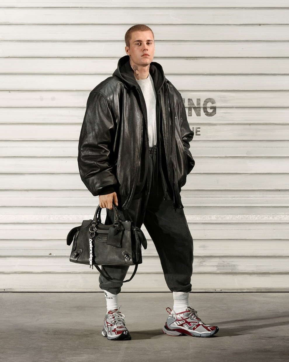 Джастин Бибер в рекламной кампании Balenciaga осень-зима 2021/2022
