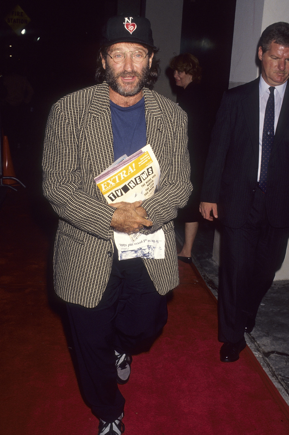 Робін Вільямс на прем'єрі фільму «Боб Робертс» у Беверлі-Хіллз 1 вересня 1992 року