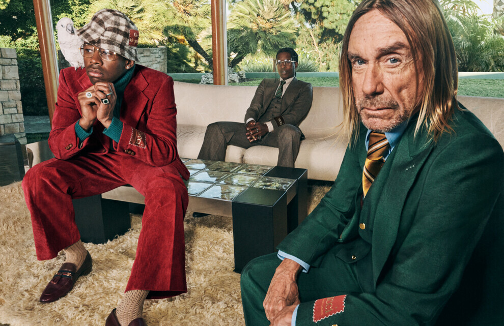  Tyler, The Creator, A$AP Rocky и Игги Поп в рекламной кампании Gucci