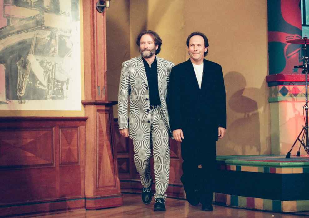 Робін Вільямс і Біллі Крістал на The Tonight Show with Jay Leno, 6 травня 1997 року