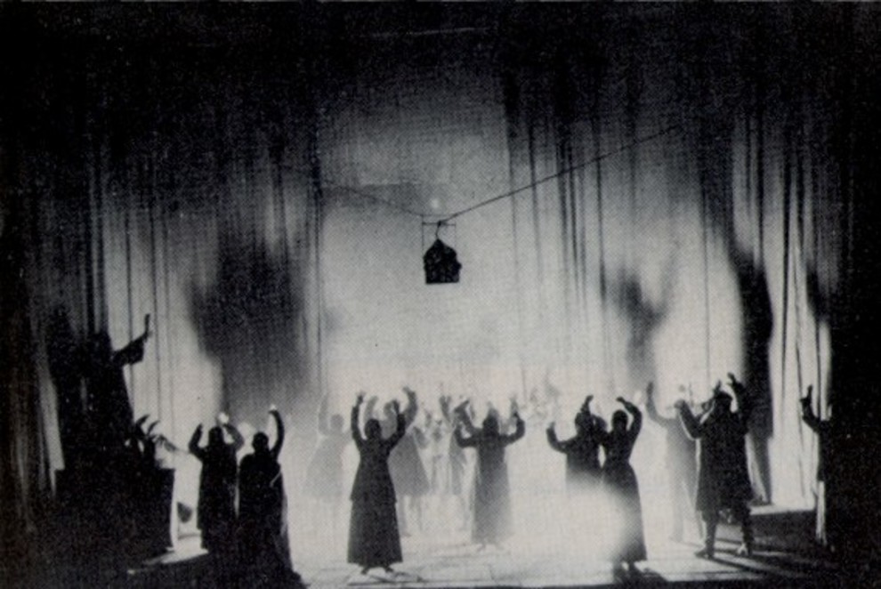 Сцена з постановки «Пролог», 1927