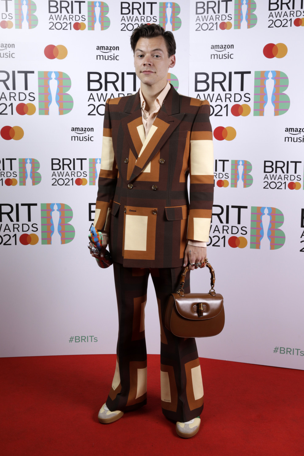Гарри Стайлс на Brit Awards 2021