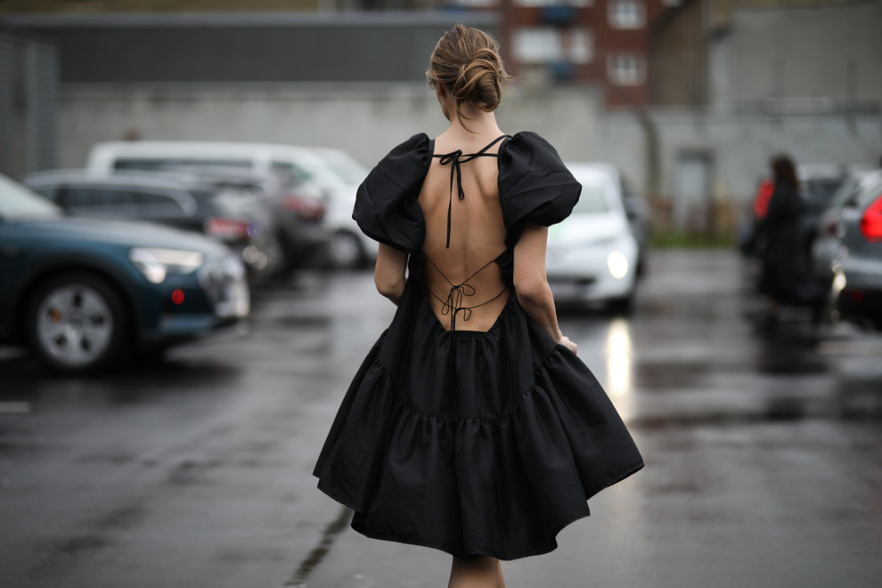 Фото Модных Черное Платье
