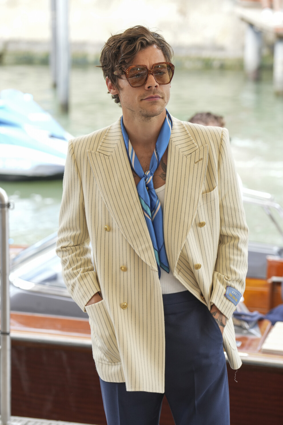 Гаррі Стайлс в Gucci на 79-му Венеційському кінофестивалі
