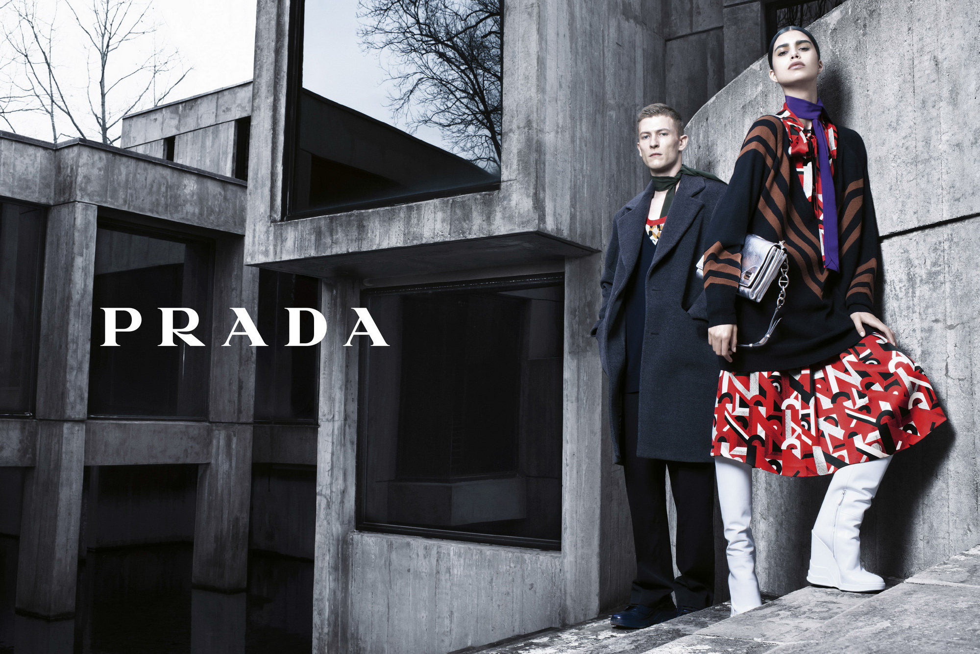 Стивен Мейзел - автор рекламной кампании Prada осень-зима 2014/2015